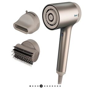 The Shark HyperAIR with IQ 2-in-1 Concentrator and IQ Styling Brush Blow Dryer